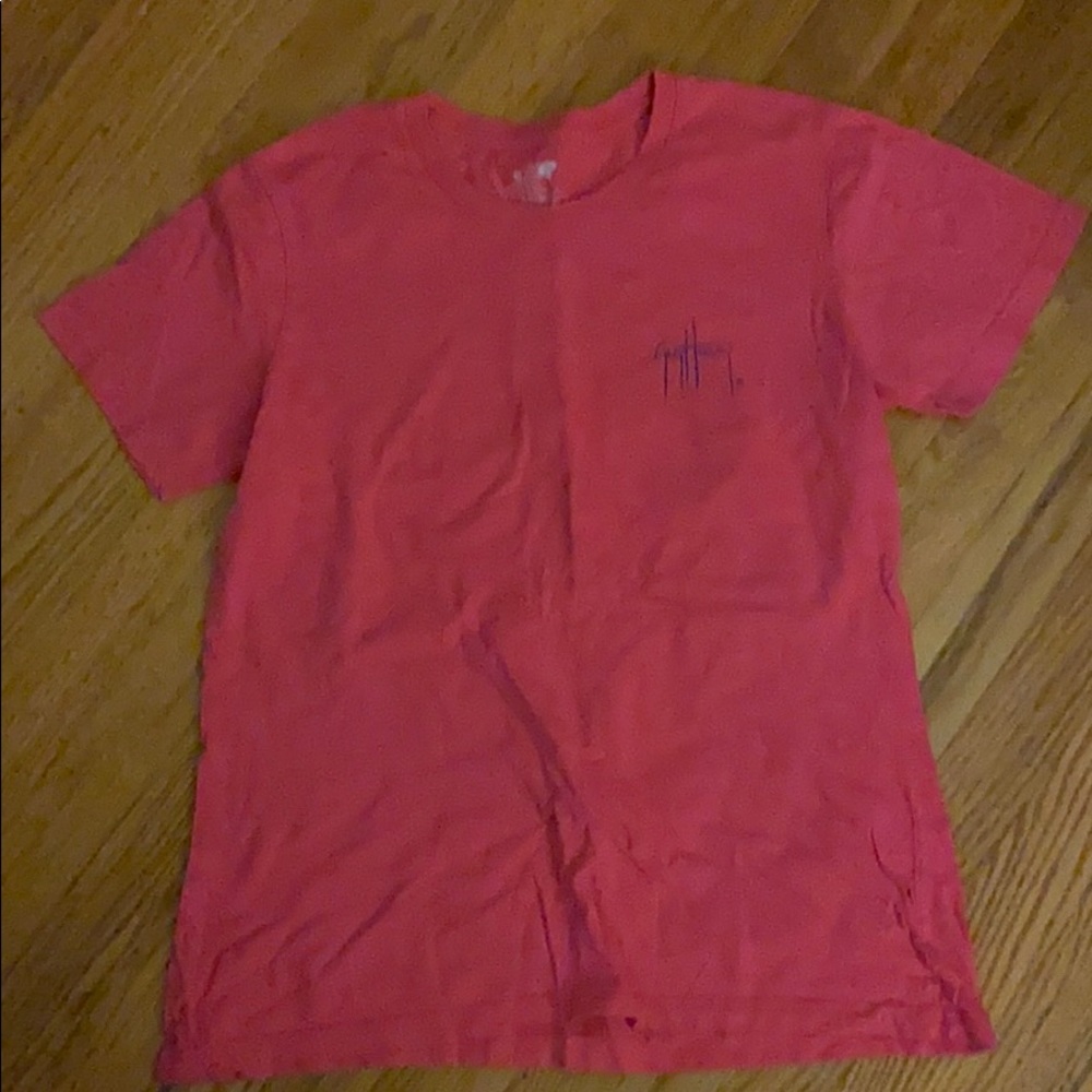pink guy harvey tshirt